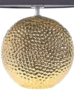 Lampada da tavolo NASVA Ceramica Oro
