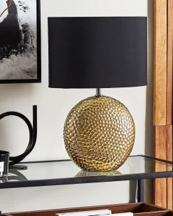 Lampada da tavolo NASVA Ceramica Oro
