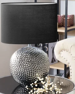 Lampada da tavolo NASVA Ceramica Argento