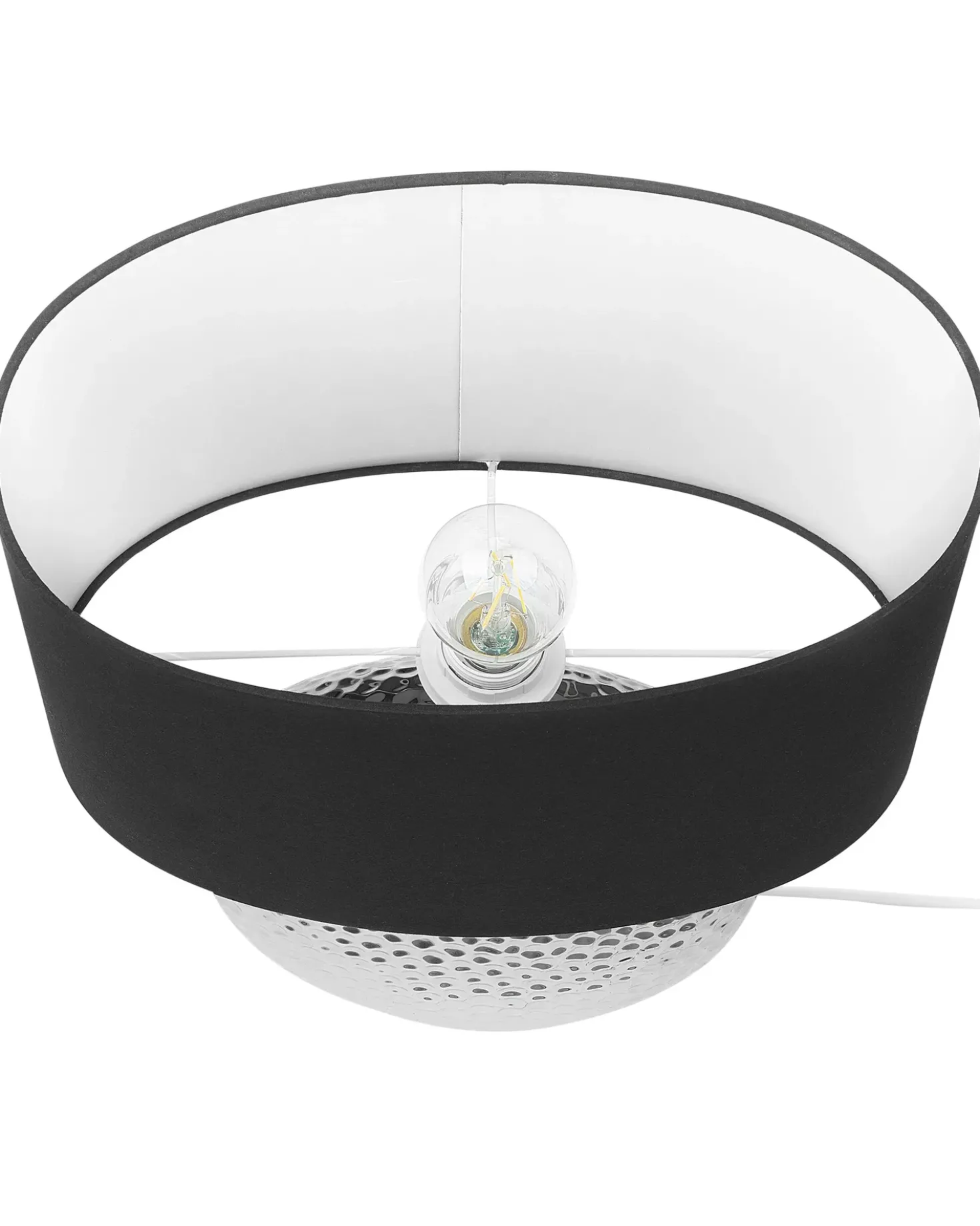 Lampada da tavolo NASVA Ceramica Argento