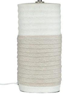 Lampada da tavolo NAVIA Porcellana Beige chiaro