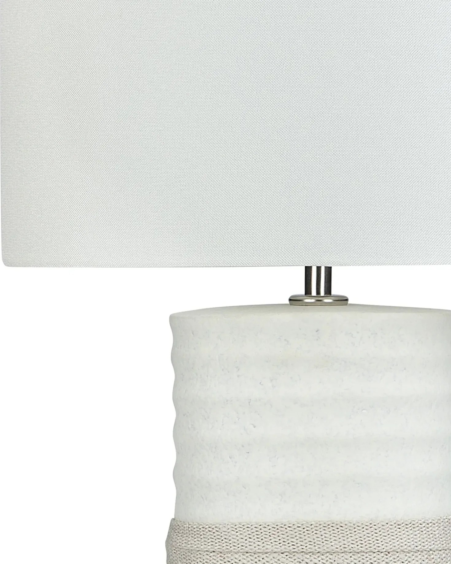 Lampada da tavolo NAVIA Porcellana Beige chiaro