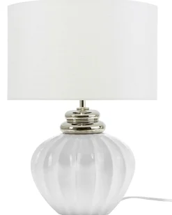 Lampada da tavolo NERIS Ceramica Bianco sporco