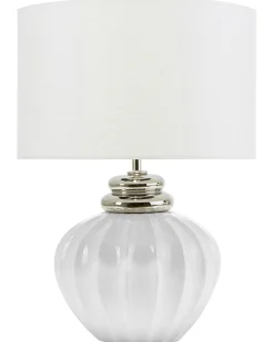 Lampada da tavolo NERIS Ceramica Bianco sporco