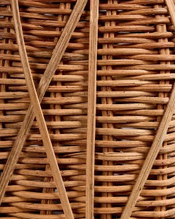 Lampada da tavolo NILWALA Rattan Naturale