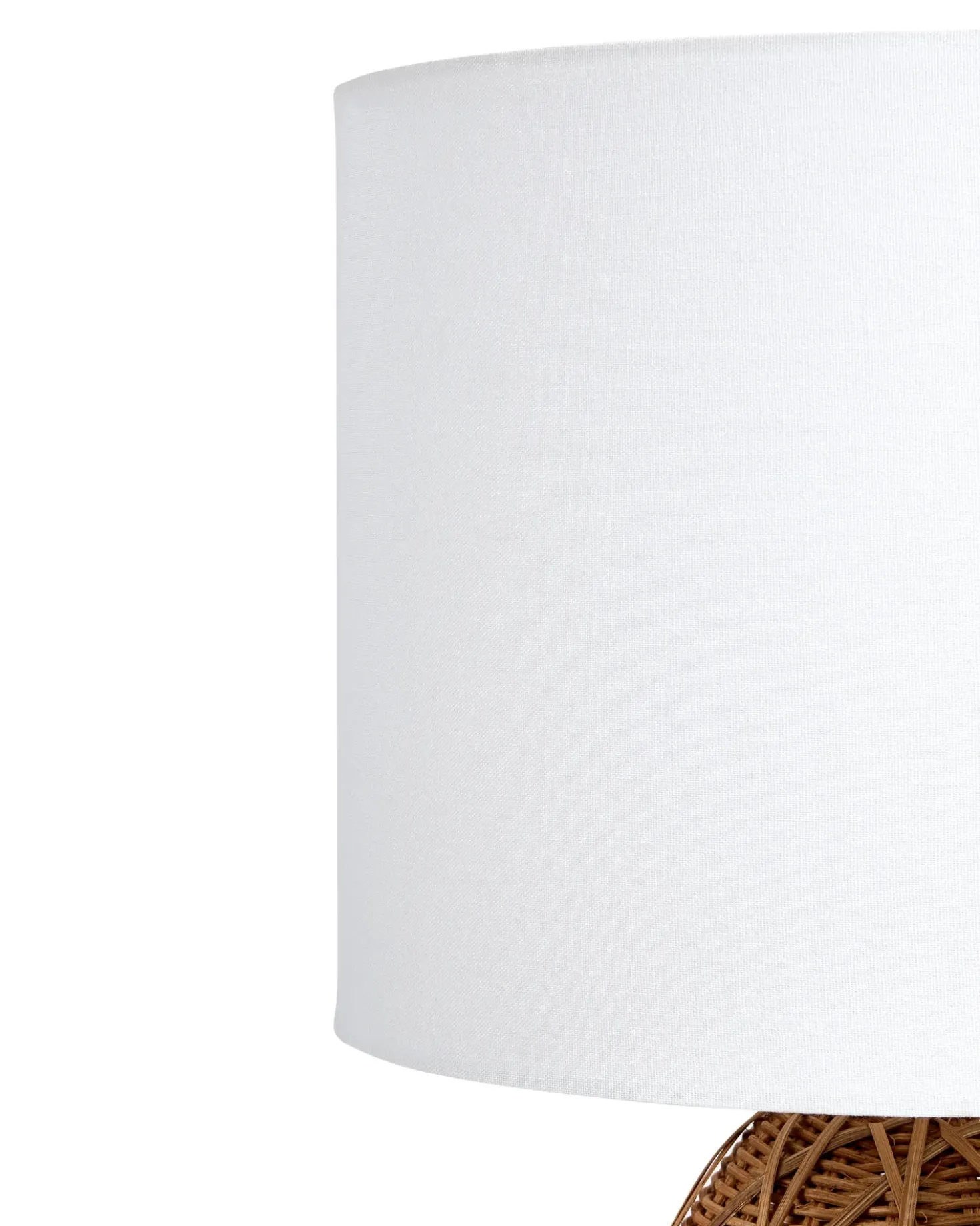 Lampada da tavolo NILWALA Rattan Naturale