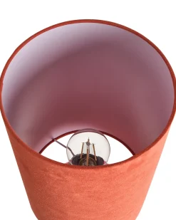 Lampada da tavolo OTEROS Rosso