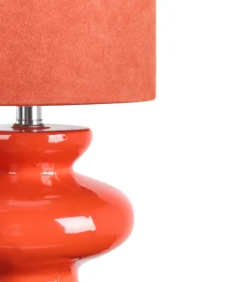 Lampada da tavolo OTEROS Rosso