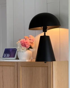 Lampada da tavolo PALMIET Metallo Nero