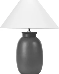 Lampada da tavolo PATILLAS Ceramica Nero