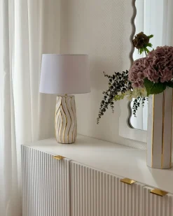 Lampada da tavolo PATUCA Ceramica Bianco