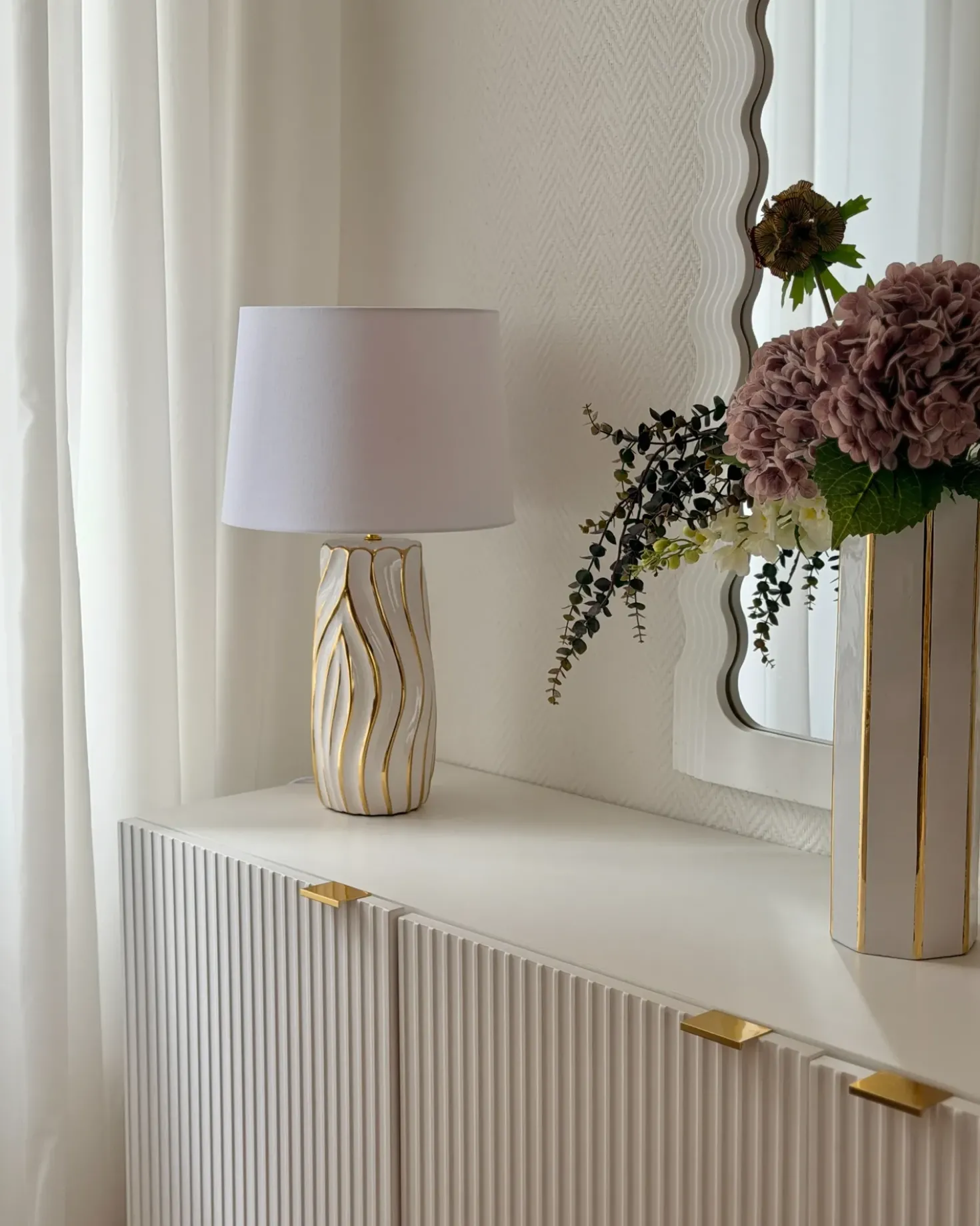 Lampada da tavolo PATUCA Ceramica Bianco