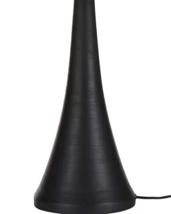 Lampada da tavolo PELLEJAS Legno di mango Nero