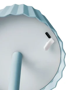 Lampada da tavolo POMBEIRO Metallo Azzurro