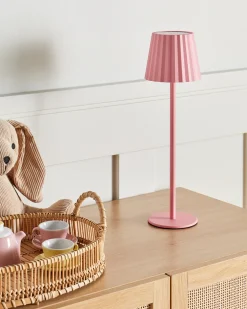 Lampada da tavolo POMBEIRO Metallo Rosa pastello