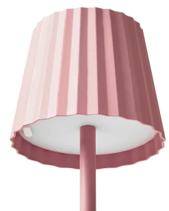 Lampada da tavolo POMBEIRO Metallo Rosa pastello