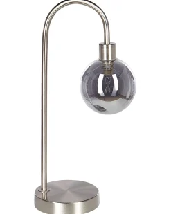 Lampada da tavolo RAMIS Metallo Argento