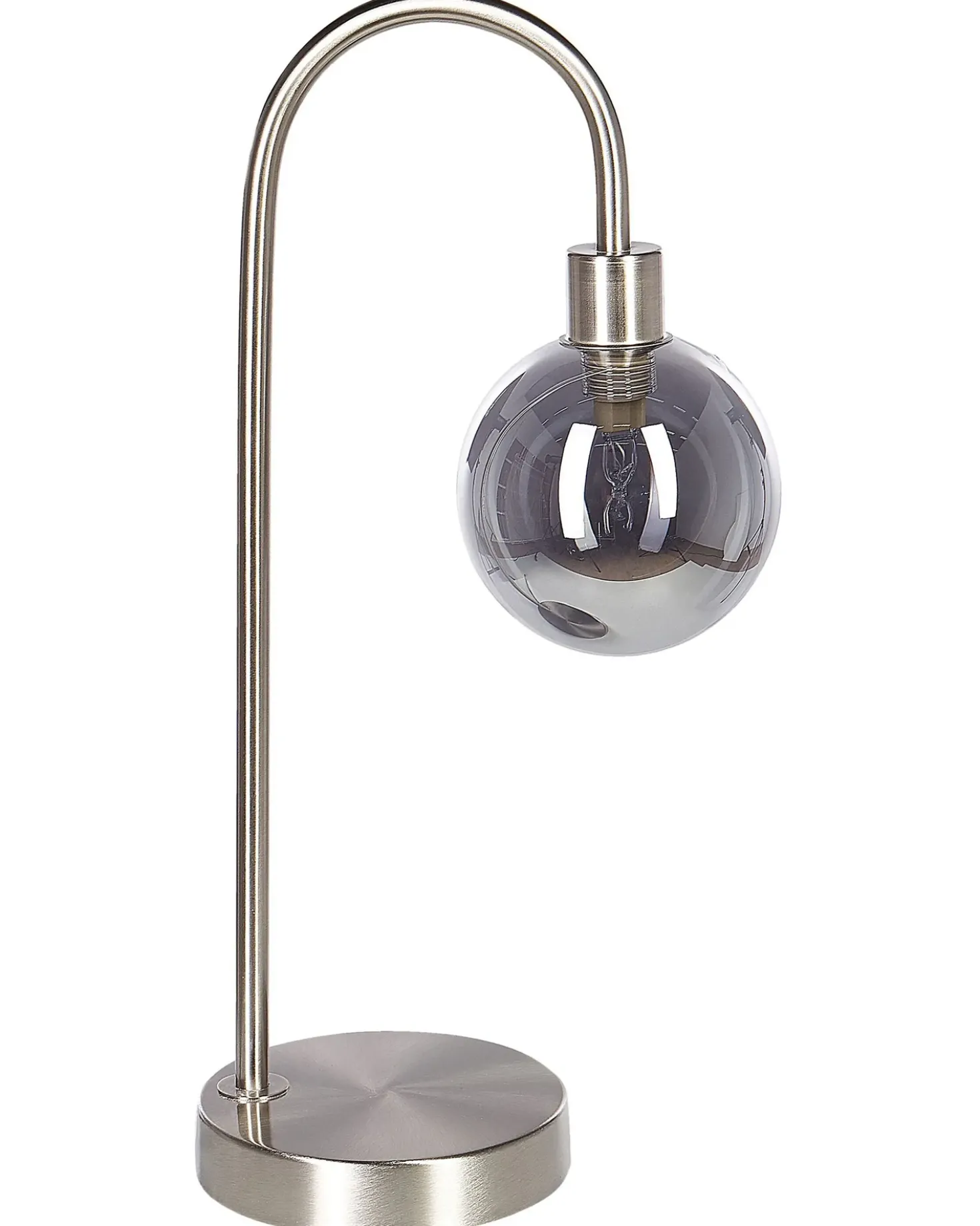 Lampada da tavolo RAMIS Metallo Argento