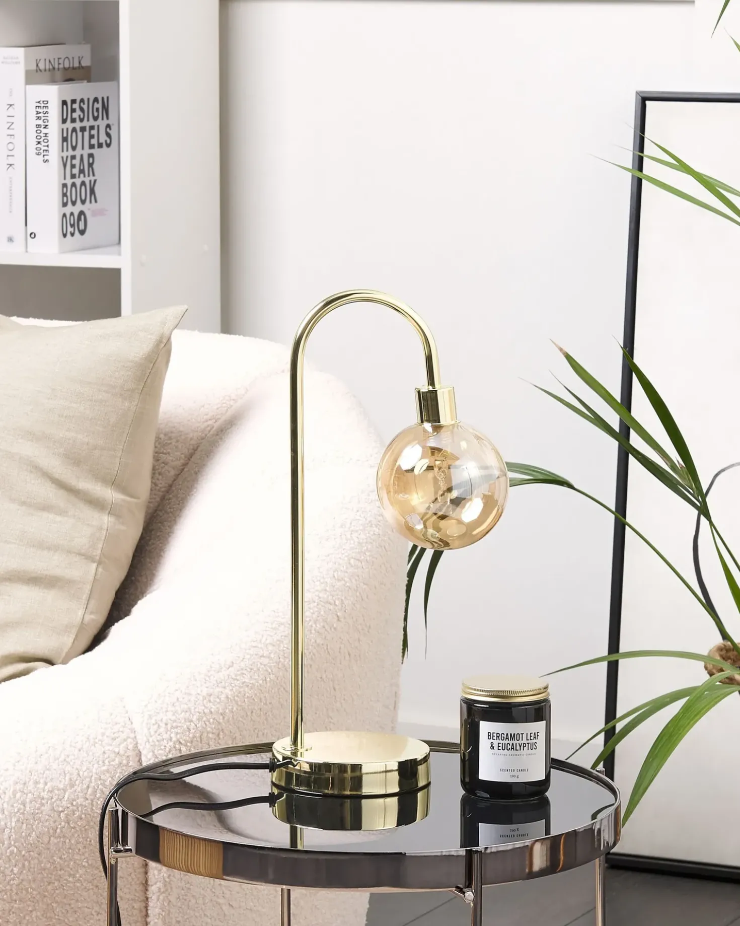Lampada da tavolo RAMIS Metallo Oro