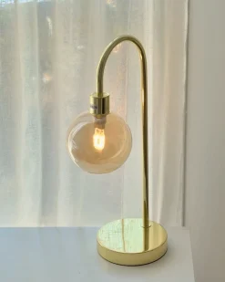 Lampada da tavolo RAMIS Metallo Oro