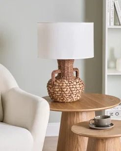 Lampada da tavolo RENARD Corda di carta Naturale
