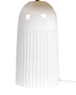 Lampada da tavolo SALIENTE Ceramica Bianco sporco