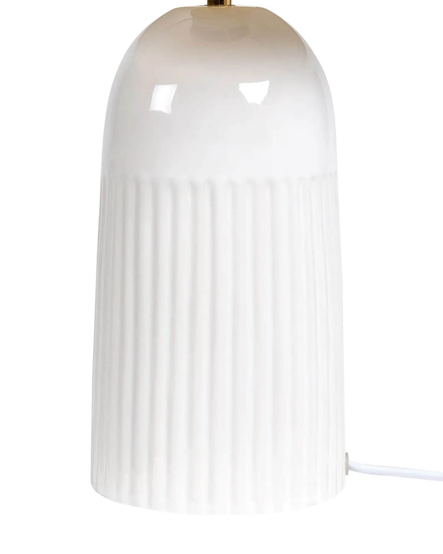 Lampada da tavolo SALIENTE Ceramica Bianco sporco