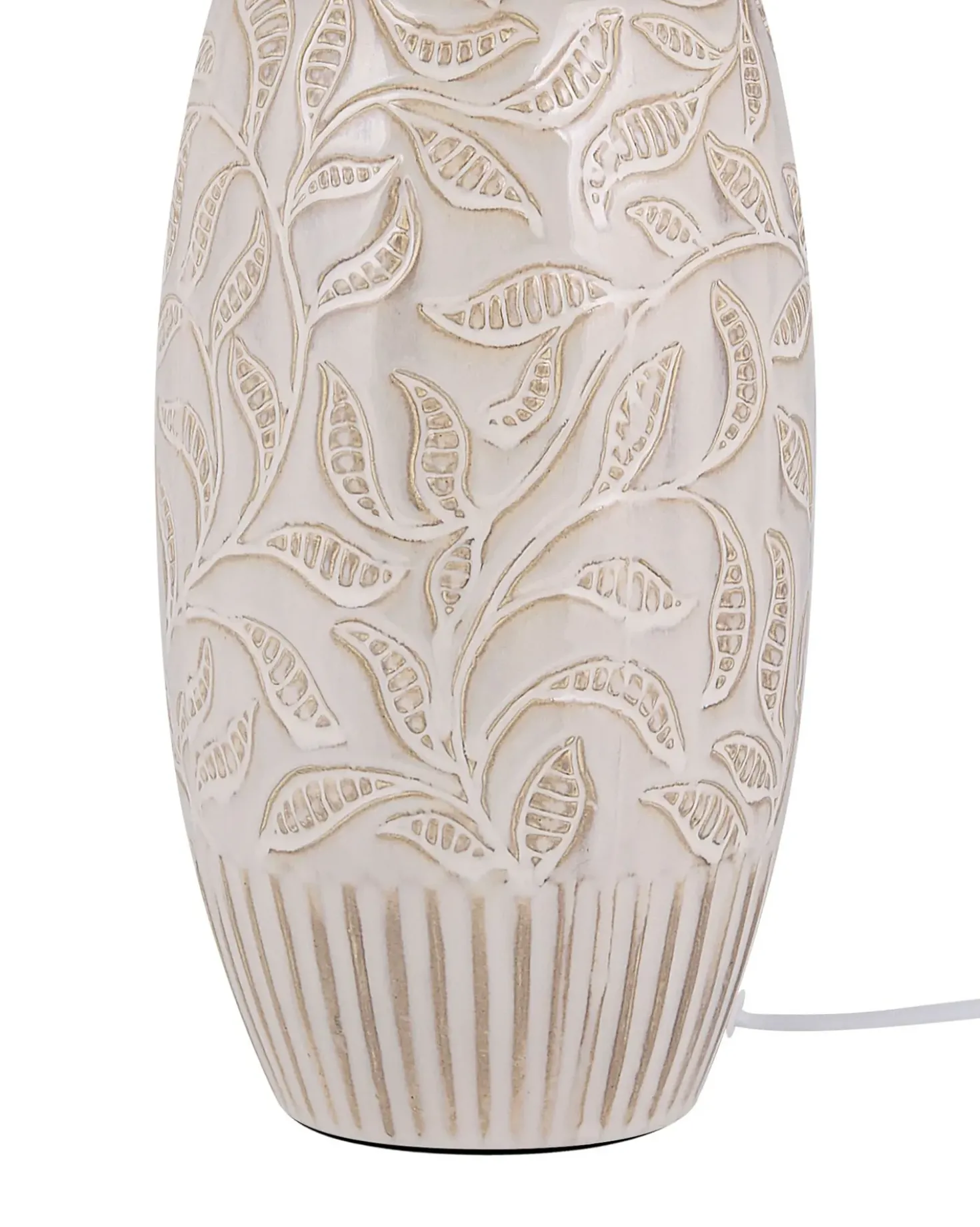 Lampada da tavolo SALZA Ceramica Beige