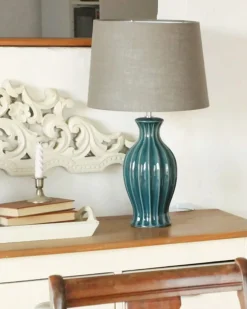 Lampada da tavolo SAMINA Ceramica Verde