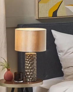 Lampada da tavolo SANKURU Ceramica Oro
