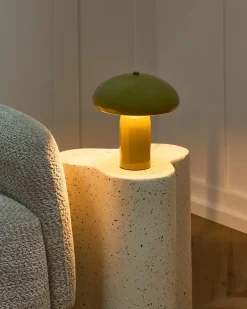 Lampada da tavolo SANYA Metallo Verde chiaro