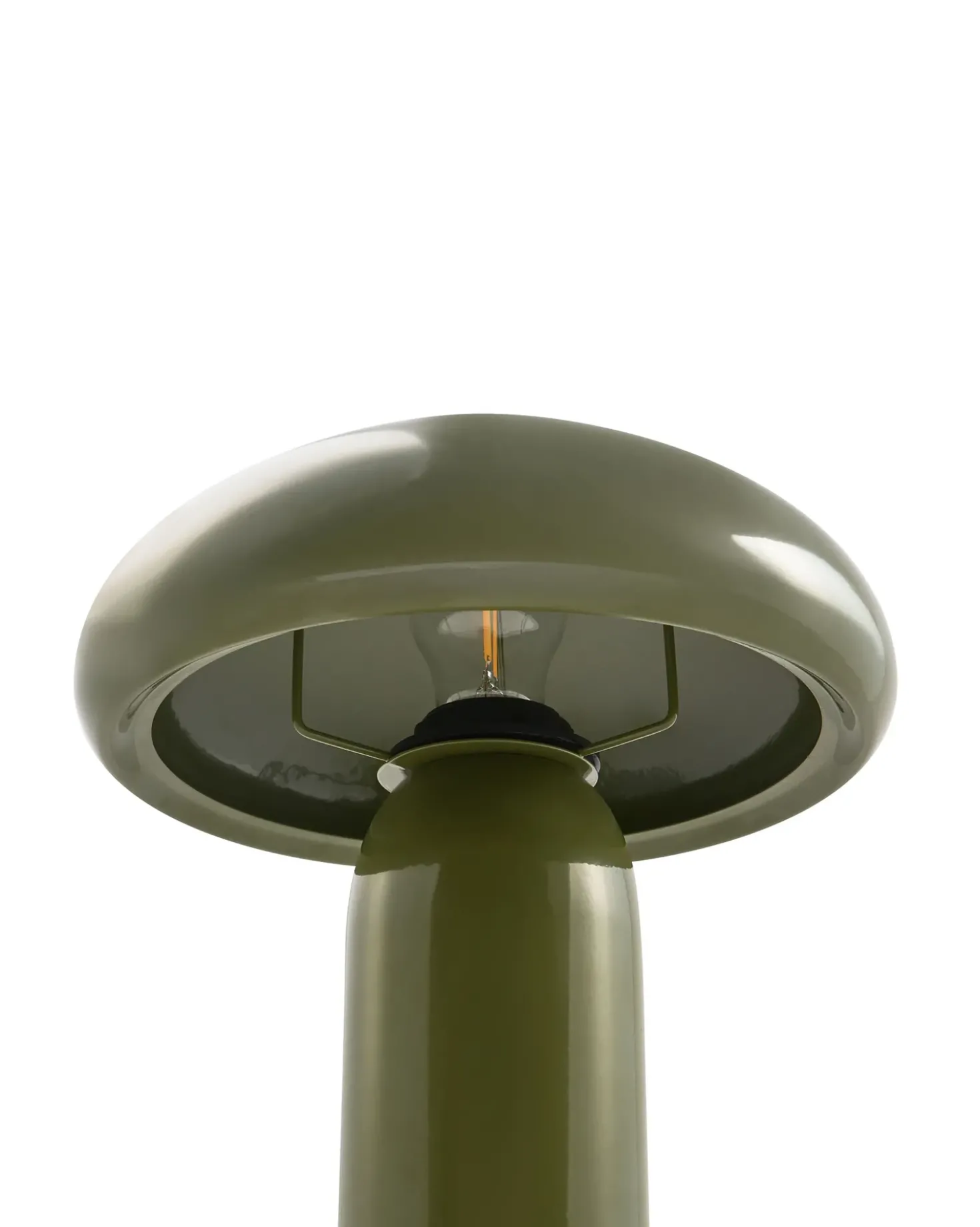 Lampada da tavolo SANYA Metallo Verde scuro