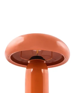 Lampada da tavolo SANYA Metallo Arancione