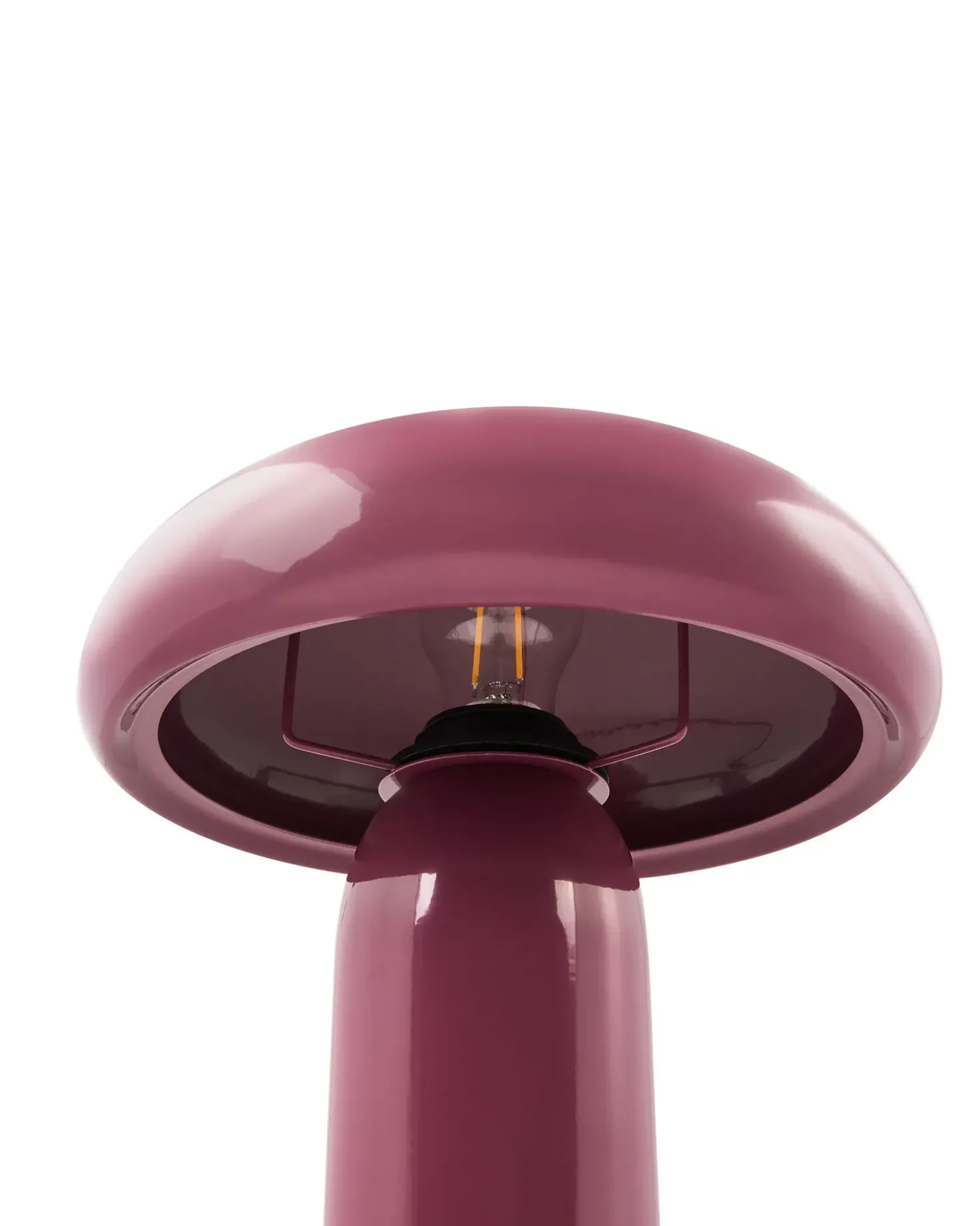 Lampada da tavolo SANYA Metallo Bordeaux