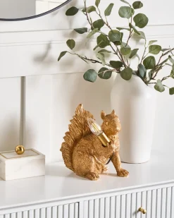 Lampada da tavolo Scoiattolo PINOLI Oro