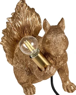 Lampada da tavolo Scoiattolo PINOLI Oro