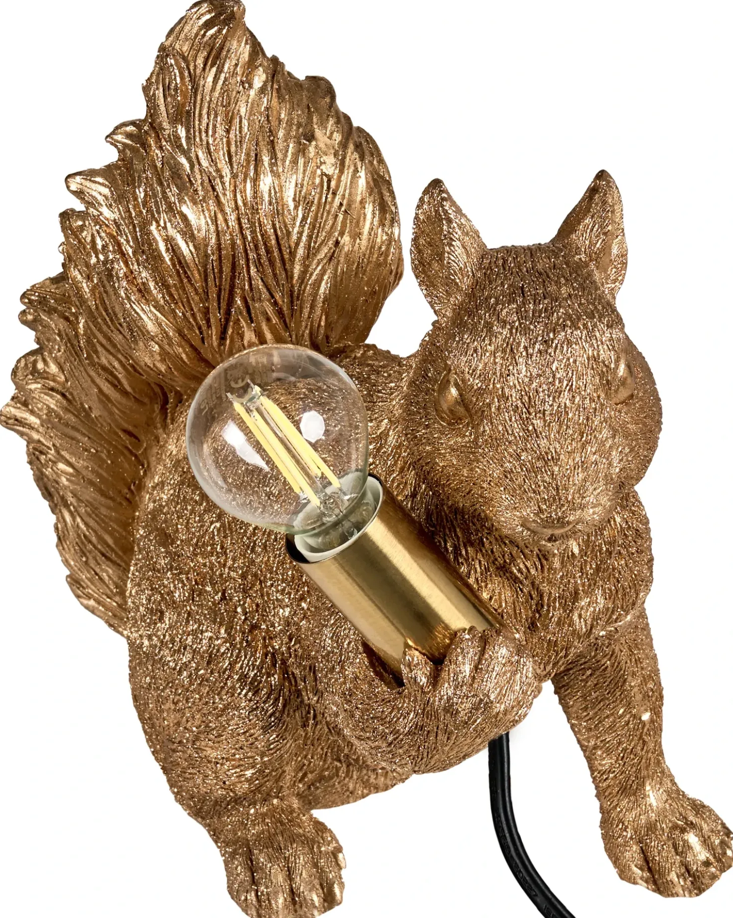 Lampada da tavolo Scoiattolo PINOLI Oro