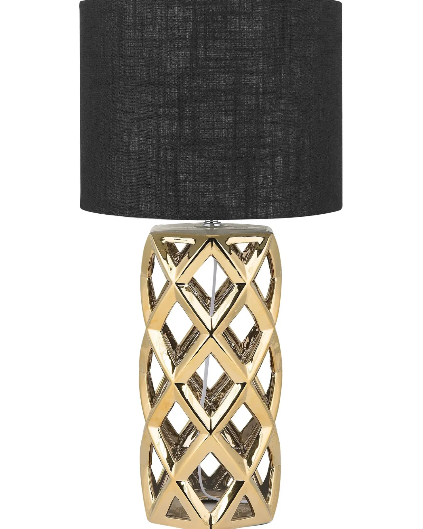 Lampada da tavolo SELJA Ceramica Oro