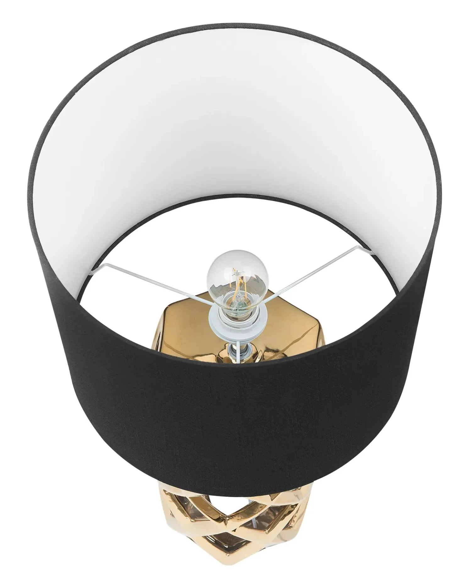 Lampada da tavolo SELJA Ceramica Oro