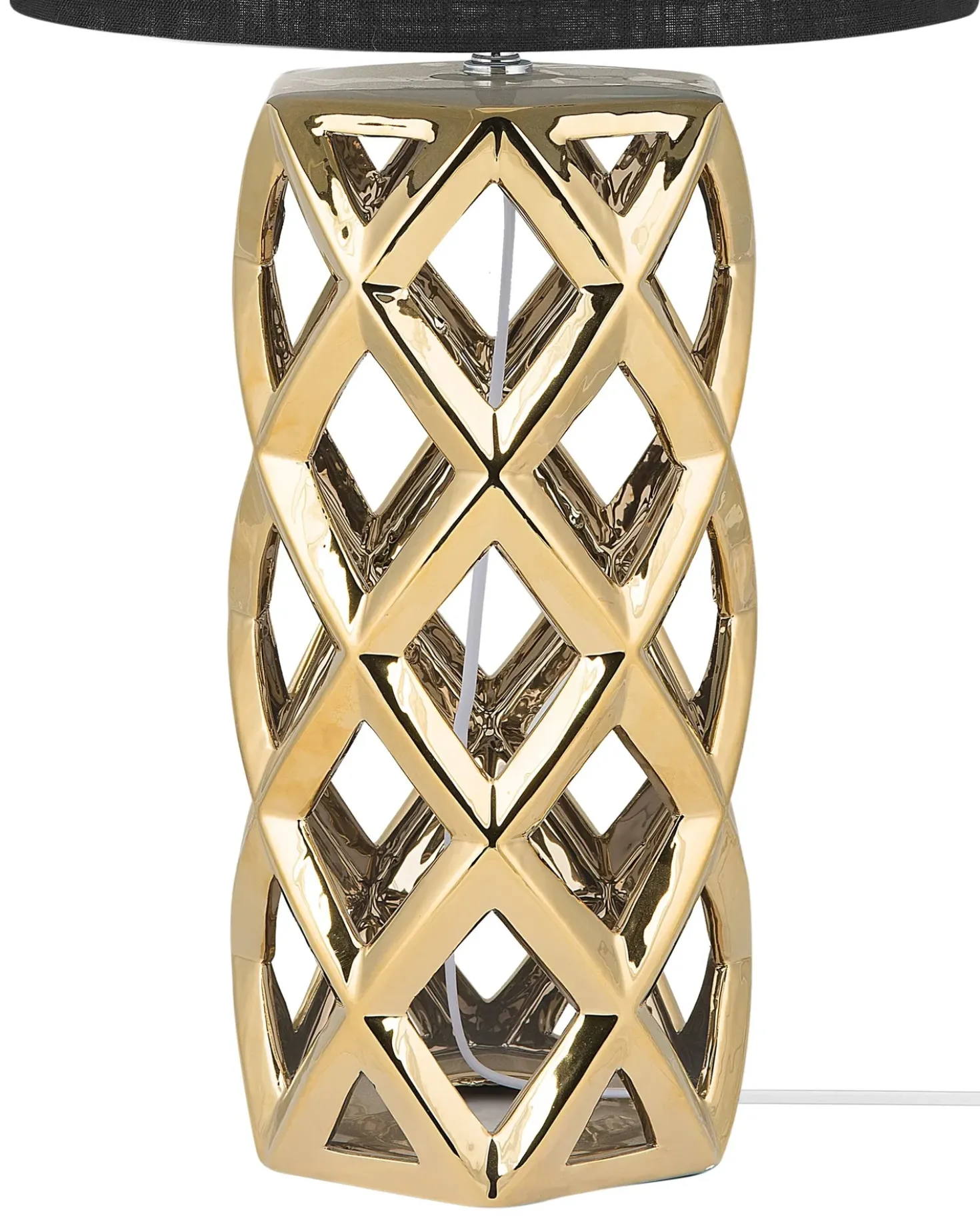 Lampada da tavolo SELJA Ceramica Oro
