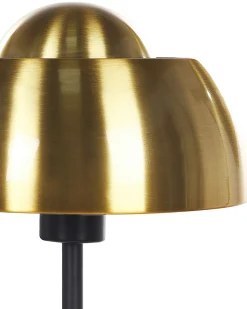 Lampada da tavolo SENETTE Metallo Nero/Oro