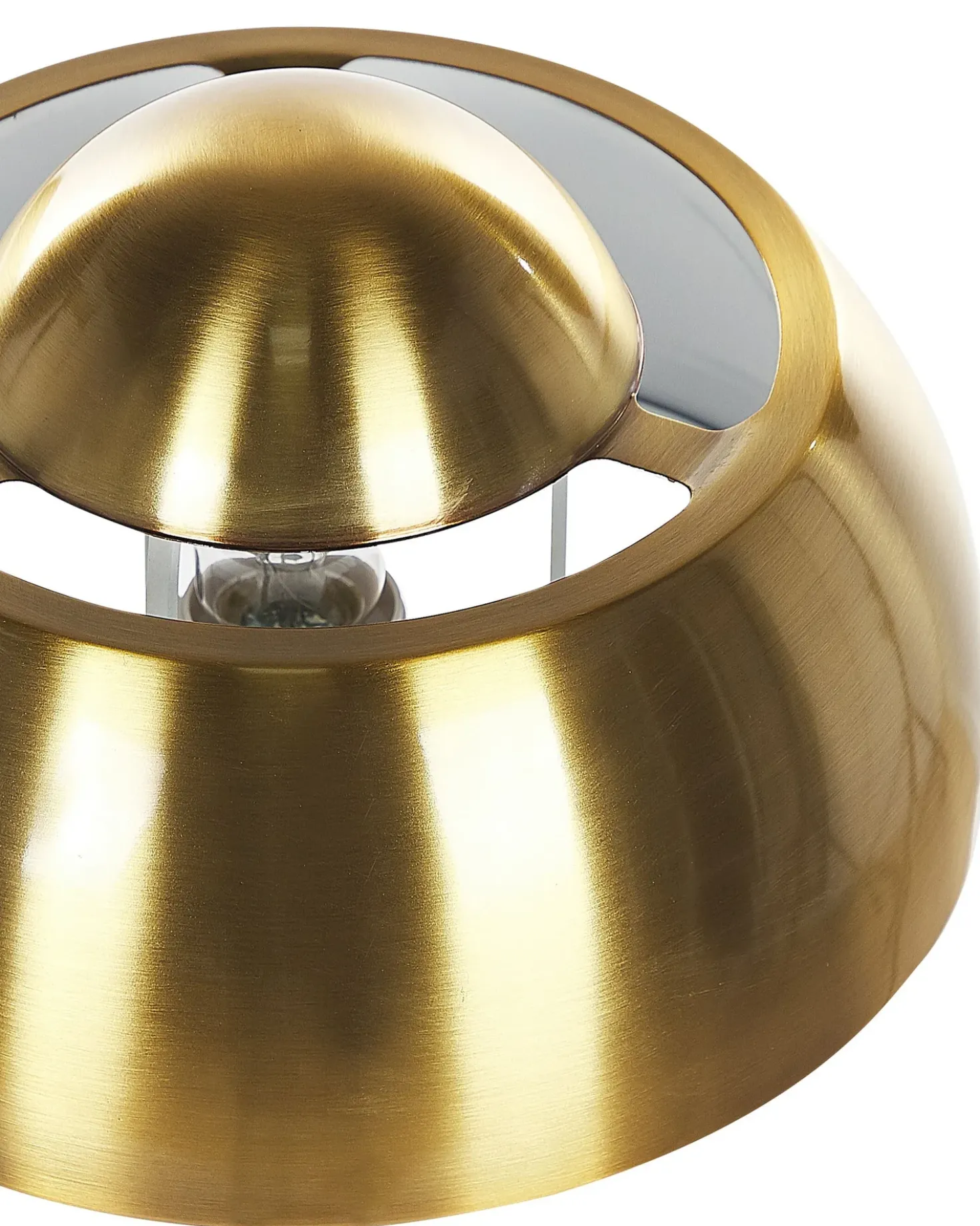 Lampada da tavolo SENETTE Metallo Nero/Oro