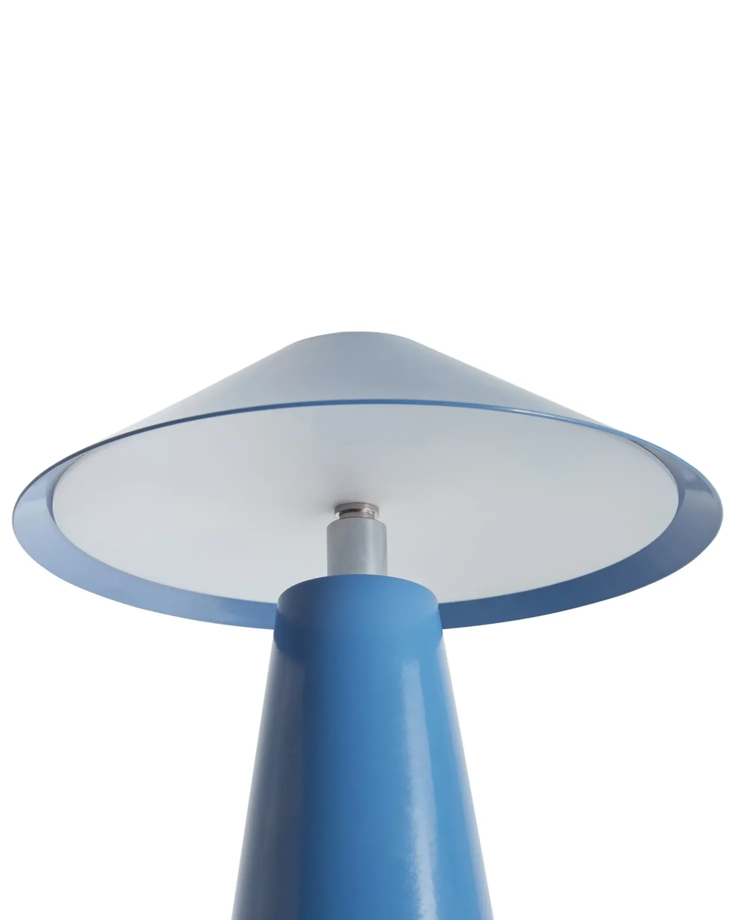 Lampada da tavolo senza fili a LED APAYAO con dimmer Metallo Blu