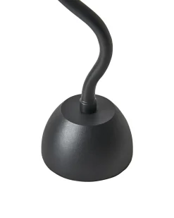 Lampada da tavolo senza fili a LED VOUGA con dimmer Metallo Nero