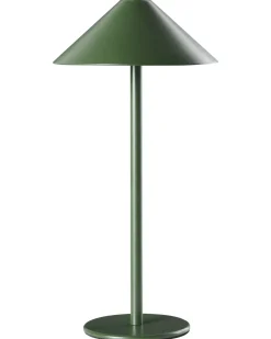Lampada da tavolo senza fili a LED MODJO con dimmer Metallo Verde