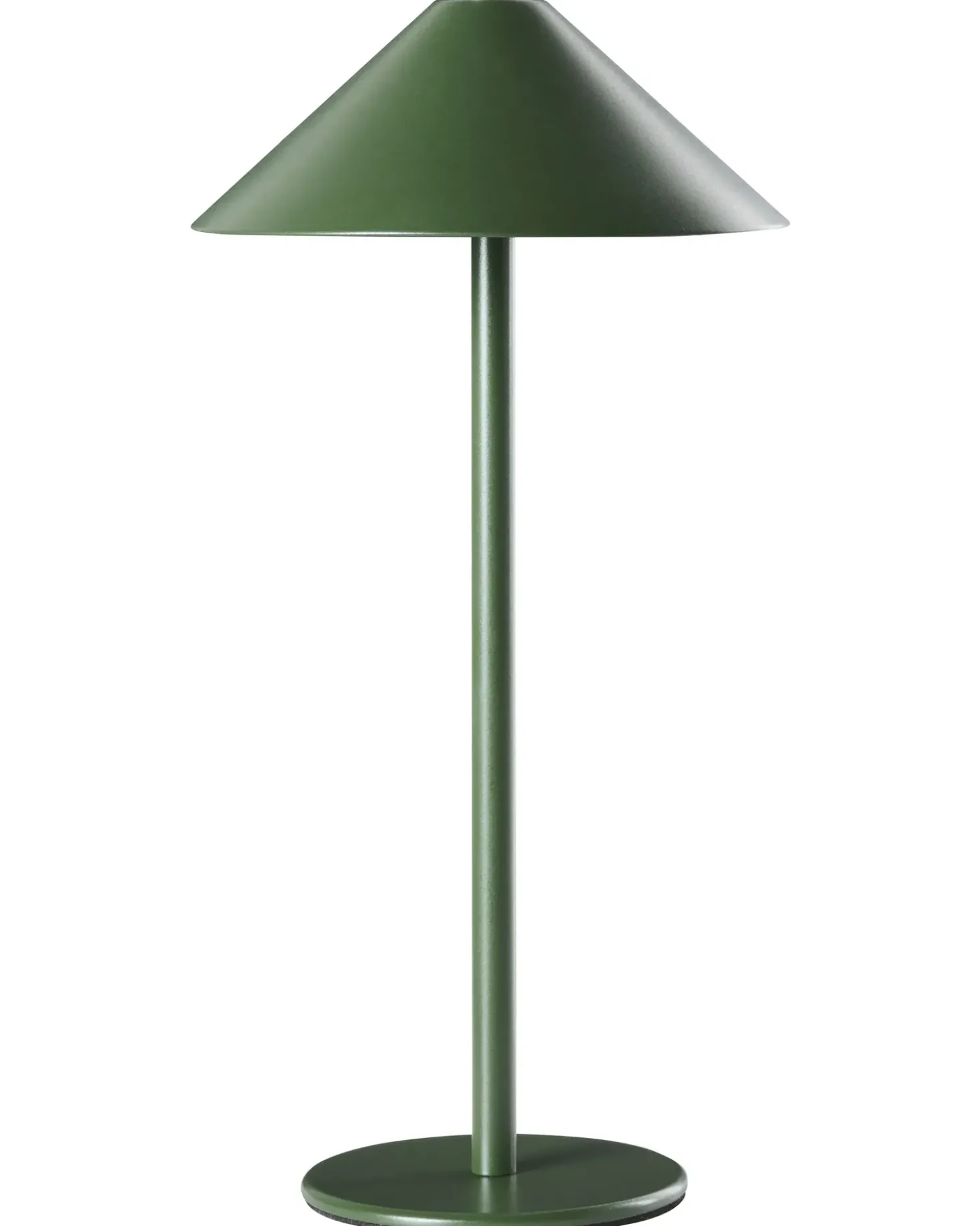 Lampada da tavolo senza fili a LED MODJO con dimmer Metallo Verde
