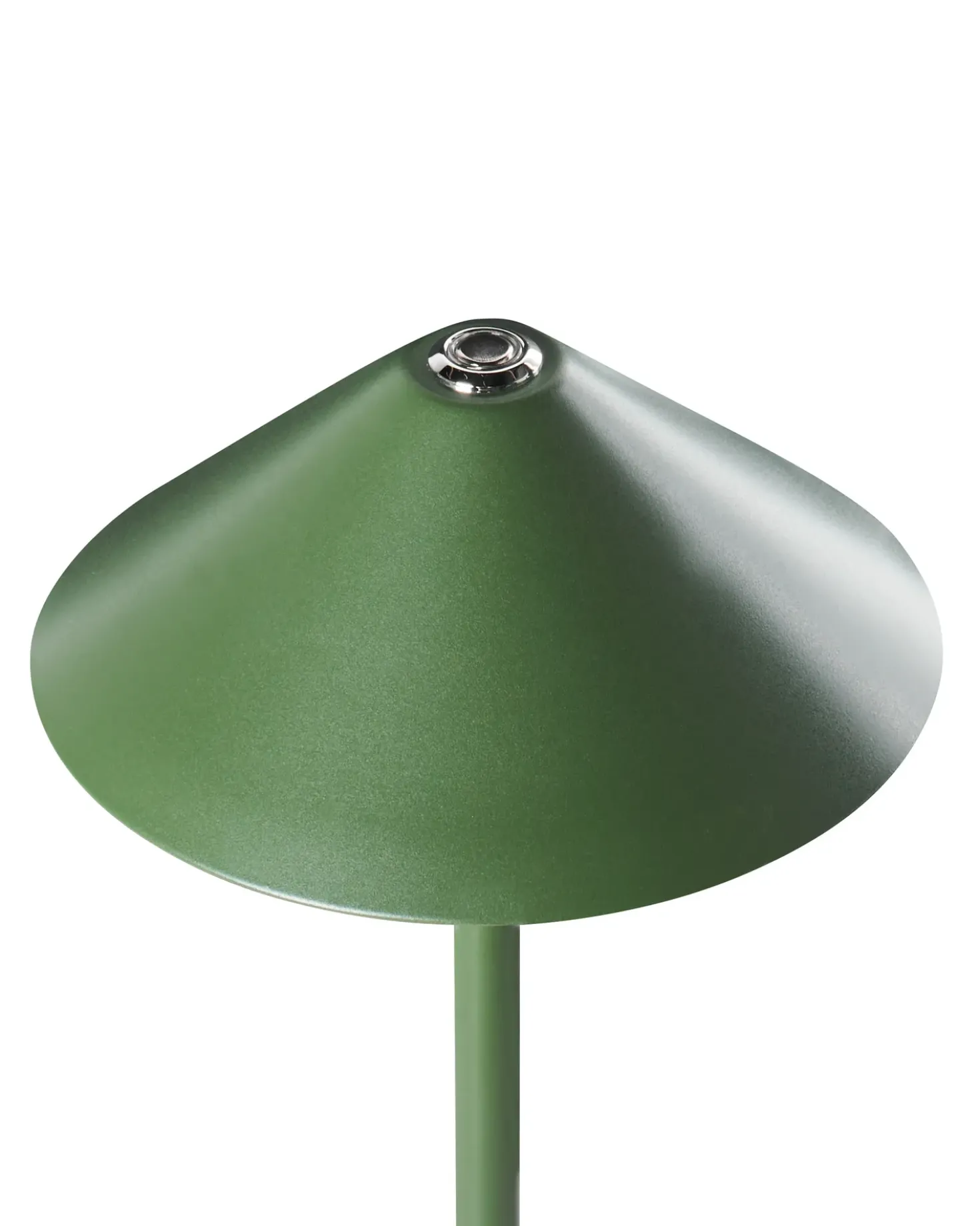 Lampada da tavolo senza fili a LED MODJO con dimmer Metallo Verde