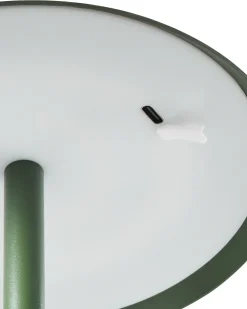 Lampada da tavolo senza fili a LED MODJO con dimmer Metallo Verde