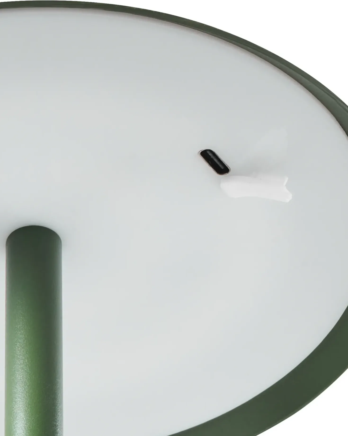 Lampada da tavolo senza fili a LED MODJO con dimmer Metallo Verde