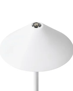Lampada da tavolo senza fili a LED FRANCOLI con dimmer Metallo Bianco